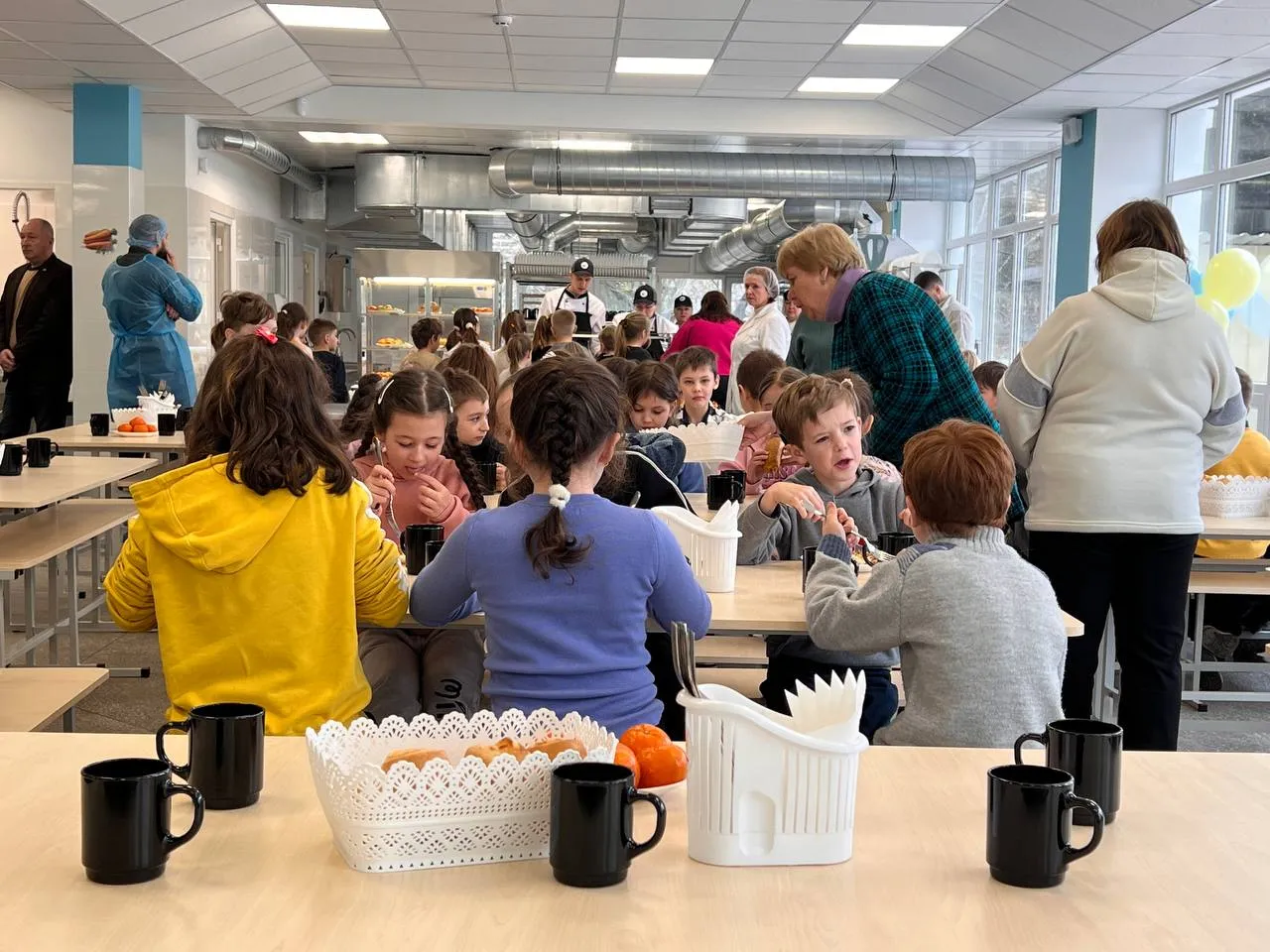 Урочисте відкриття їдальні та харчоблоку у Теплодарі